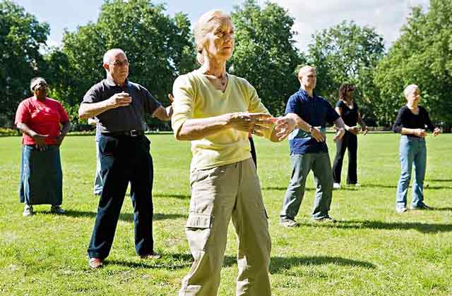 Wychwood Festival: Tai Chi