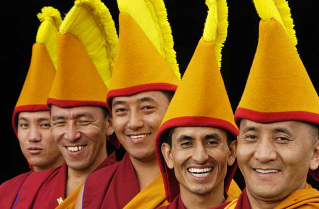 Tibetan Monks of The Tashi Lhunpo Monestary