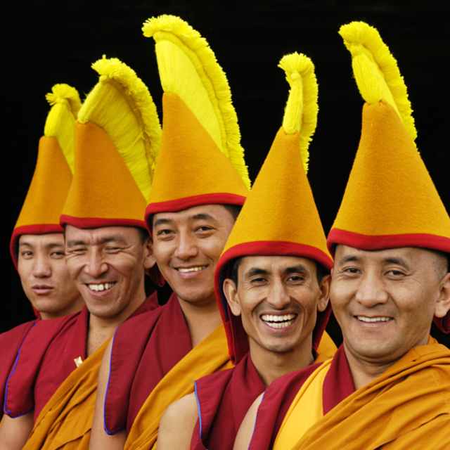 Tibetan Monks of The Tashi Lhunpo Monestary