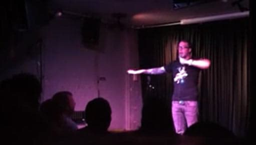 Jay Cowle at Josie Long's Lost Treasures of The Black Heart
