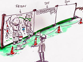 Giant Cartoon.