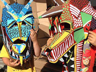 Wonderfully Wild Woodland Masks.