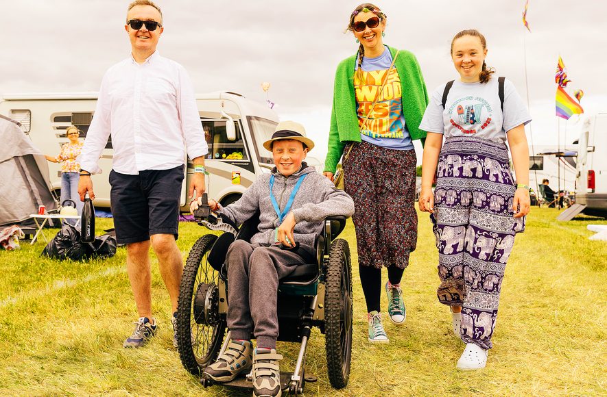 We want everyone to feel welcome at Wychwood Festival