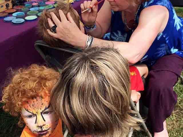 Wychwood Festival Face Painting