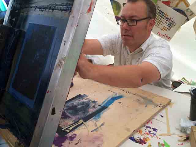 Wychwood Festival Screen Printing