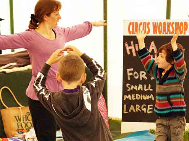 Wychwood Festival Tatty Bumpkin Yoga
