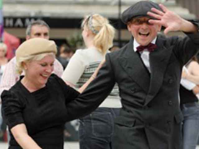 Wychwood Festival Charleston Dance