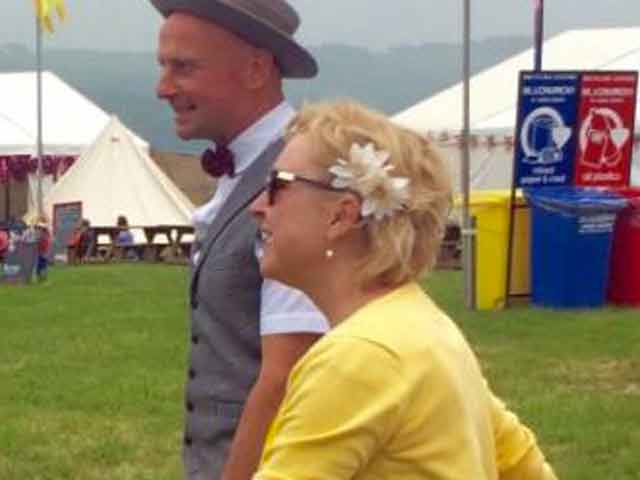 Wychwood Festival Shim Sham Dance