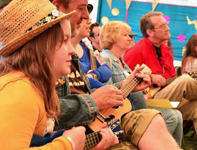 Wychwood Festival workshops—music
