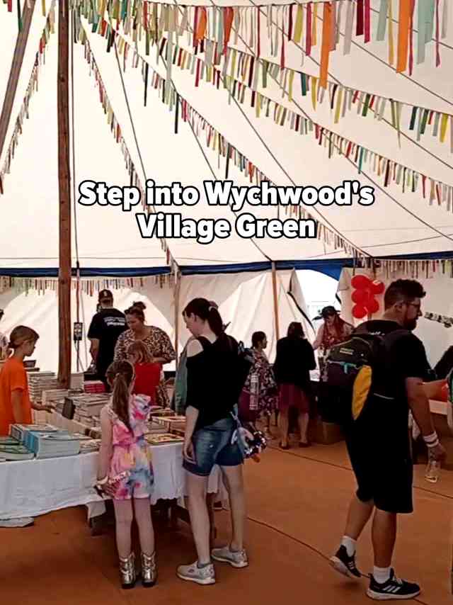 Wychwood Festival Instagram post image: Away from the live music, comedy, incredible food is our Village…