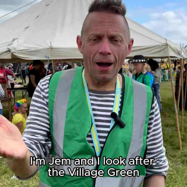 Wychwood Festival Instagram post image: The Village Green is the place to be ❤️